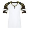 ATC&TRADE; EUROSPUN&REG; RING SPUN BASEBALL LADIES' TEE ATC0822L Thumbnail
