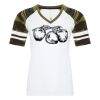 ATC&TRADE; EUROSPUN&REG; RING SPUN BASEBALL LADIES' TEE ATC0822L Thumbnail