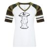 ATC&TRADE; EUROSPUN&REG; RING SPUN BASEBALL LADIES' TEE ATC0822L Thumbnail