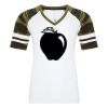 ATC&TRADE; EUROSPUN&REG; RING SPUN BASEBALL LADIES' TEE ATC0822L Thumbnail