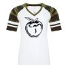 ATC&TRADE; EUROSPUN&REG; RING SPUN BASEBALL LADIES' TEE ATC0822L Thumbnail