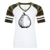 ATC&TRADE; EUROSPUN&REG; RING SPUN BASEBALL LADIES' TEE ATC0822L Thumbnail