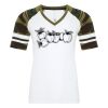 ATC&TRADE; EUROSPUN&REG; RING SPUN BASEBALL LADIES' TEE ATC0822L Thumbnail