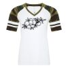 ATC&TRADE; EUROSPUN&REG; RING SPUN BASEBALL LADIES' TEE ATC0822L Thumbnail