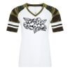 ATC&TRADE; EUROSPUN&REG; RING SPUN BASEBALL LADIES' TEE ATC0822L Thumbnail