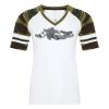 ATC&TRADE; EUROSPUN&REG; RING SPUN BASEBALL LADIES' TEE ATC0822L Thumbnail