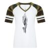 ATC&TRADE; EUROSPUN&REG; RING SPUN BASEBALL LADIES' TEE ATC0822L Thumbnail