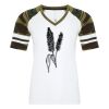 ATC&TRADE; EUROSPUN&REG; RING SPUN BASEBALL LADIES' TEE ATC0822L Thumbnail
