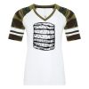 ATC&TRADE; EUROSPUN&REG; RING SPUN BASEBALL LADIES' TEE ATC0822L Thumbnail