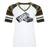 ATC&TRADE; EUROSPUN&REG; RING SPUN BASEBALL LADIES' TEE ATC0822L Thumbnail