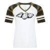 ATC&TRADE; EUROSPUN&REG; RING SPUN BASEBALL LADIES' TEE ATC0822L Thumbnail