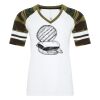 ATC&TRADE; EUROSPUN&REG; RING SPUN BASEBALL LADIES' TEE ATC0822L Thumbnail