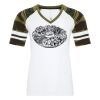 ATC&TRADE; EUROSPUN&REG; RING SPUN BASEBALL LADIES' TEE ATC0822L Thumbnail
