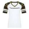 ATC&TRADE; EUROSPUN&REG; RING SPUN BASEBALL LADIES' TEE ATC0822L Thumbnail