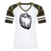 ATC&TRADE; EUROSPUN&REG; RING SPUN BASEBALL LADIES' TEE ATC0822L Thumbnail