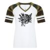 ATC&TRADE; EUROSPUN&REG; RING SPUN BASEBALL LADIES' TEE ATC0822L Thumbnail
