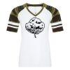 ATC&TRADE; EUROSPUN&REG; RING SPUN BASEBALL LADIES' TEE ATC0822L Thumbnail
