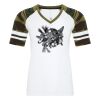 ATC&TRADE; EUROSPUN&REG; RING SPUN BASEBALL LADIES' TEE ATC0822L Thumbnail