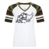 ATC&TRADE; EUROSPUN&REG; RING SPUN BASEBALL LADIES' TEE ATC0822L Thumbnail