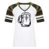 ATC&TRADE; EUROSPUN&REG; RING SPUN BASEBALL LADIES' TEE ATC0822L Thumbnail