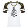 ATC&TRADE; EUROSPUN&REG; RING SPUN BASEBALL LADIES' TEE ATC0822L Thumbnail