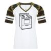 ATC&TRADE; EUROSPUN&REG; RING SPUN BASEBALL LADIES' TEE ATC0822L Thumbnail