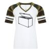 ATC&TRADE; EUROSPUN&REG; RING SPUN BASEBALL LADIES' TEE ATC0822L Thumbnail