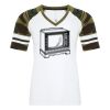 ATC&TRADE; EUROSPUN&REG; RING SPUN BASEBALL LADIES' TEE ATC0822L Thumbnail