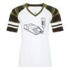 ATC&TRADE; EUROSPUN&REG; RING SPUN BASEBALL LADIES' TEE ATC0822L Thumbnail