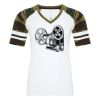 ATC&TRADE; EUROSPUN&REG; RING SPUN BASEBALL LADIES' TEE ATC0822L Thumbnail