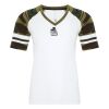 ATC&TRADE; EUROSPUN&REG; RING SPUN BASEBALL LADIES' TEE ATC0822L Thumbnail