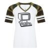 ATC&TRADE; EUROSPUN&REG; RING SPUN BASEBALL LADIES' TEE ATC0822L Thumbnail