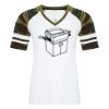 ATC&TRADE; EUROSPUN&REG; RING SPUN BASEBALL LADIES' TEE ATC0822L Thumbnail