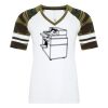 ATC&TRADE; EUROSPUN&REG; RING SPUN BASEBALL LADIES' TEE ATC0822L Thumbnail