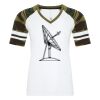 ATC&TRADE; EUROSPUN&REG; RING SPUN BASEBALL LADIES' TEE ATC0822L Thumbnail