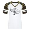 ATC&TRADE; EUROSPUN&REG; RING SPUN BASEBALL LADIES' TEE ATC0822L Thumbnail