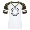 ATC&TRADE; EUROSPUN&REG; RING SPUN BASEBALL LADIES' TEE ATC0822L Thumbnail