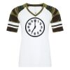 ATC&TRADE; EUROSPUN&REG; RING SPUN BASEBALL LADIES' TEE ATC0822L Thumbnail