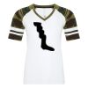 ATC&TRADE; EUROSPUN&REG; RING SPUN BASEBALL LADIES' TEE ATC0822L Thumbnail