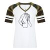 ATC&TRADE; EUROSPUN&REG; RING SPUN BASEBALL LADIES' TEE ATC0822L Thumbnail