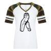 ATC&TRADE; EUROSPUN&REG; RING SPUN BASEBALL LADIES' TEE ATC0822L Thumbnail