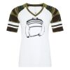 ATC&TRADE; EUROSPUN&REG; RING SPUN BASEBALL LADIES' TEE ATC0822L Thumbnail