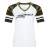 ATC&TRADE; EUROSPUN&REG; RING SPUN BASEBALL LADIES' TEE ATC0822L Thumbnail