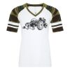 ATC&TRADE; EUROSPUN&REG; RING SPUN BASEBALL LADIES' TEE ATC0822L Thumbnail