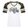 ATC&TRADE; EUROSPUN&REG; RING SPUN BASEBALL LADIES' TEE ATC0822L Thumbnail