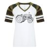ATC&TRADE; EUROSPUN&REG; RING SPUN BASEBALL LADIES' TEE ATC0822L Thumbnail