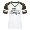 ATC&TRADE; EUROSPUN&REG; RING SPUN BASEBALL LADIES' TEE ATC0822L Thumbnail