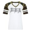 ATC&TRADE; EUROSPUN&REG; RING SPUN BASEBALL LADIES' TEE ATC0822L Thumbnail