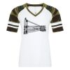 ATC&TRADE; EUROSPUN&REG; RING SPUN BASEBALL LADIES' TEE ATC0822L Thumbnail