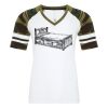 ATC&TRADE; EUROSPUN&REG; RING SPUN BASEBALL LADIES' TEE ATC0822L Thumbnail